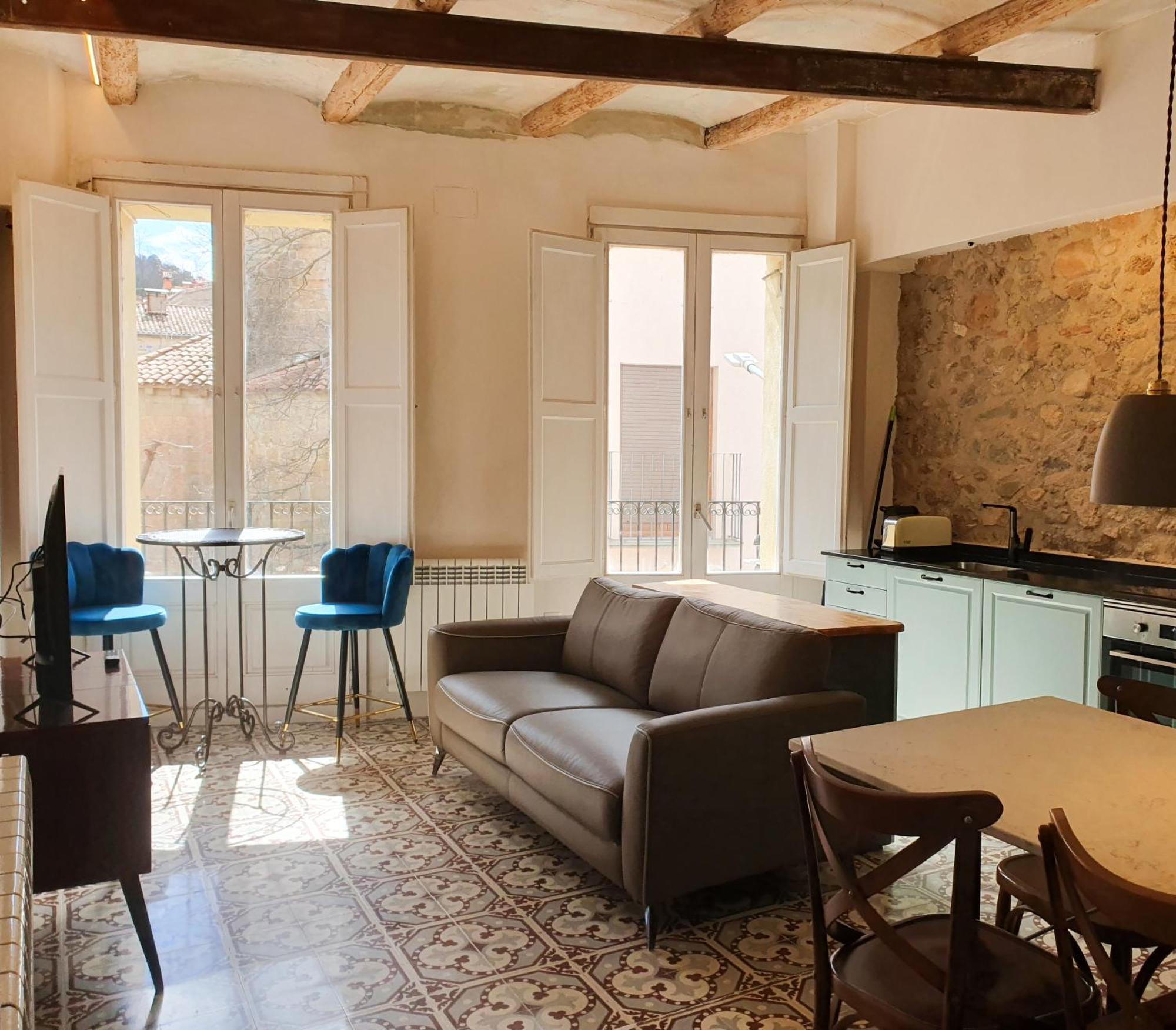 Casa Clotilde - Apartamento Elegante Y Comodo En Sant Joan De Les Abadesses Exteriör bild